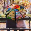 1 PC Automatic Folding Umbrella - Anime One Piece Pattern Portable Foldable Design With 8 Ribs Christmas Birthday Gifts