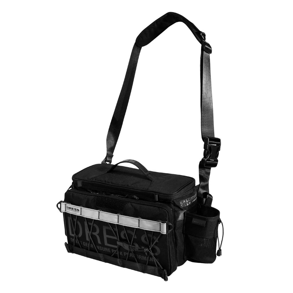 Dress Big Gear Bag, Large Capacity Storage for Big Baits, Multifunctional, Large Fishing Tackle Bag with Rod Holder, Backpack