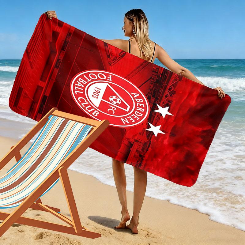 Aberdeen Print Beach Towel, Large Soft Quick Dry Towel for Beach Camping Swimming