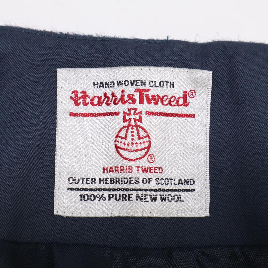 MACKINTOSH PHILOSOPHY [Good Condition] H5S14-268-08 HARRIS TWEED Skirt 34 Charcoal grayUsed