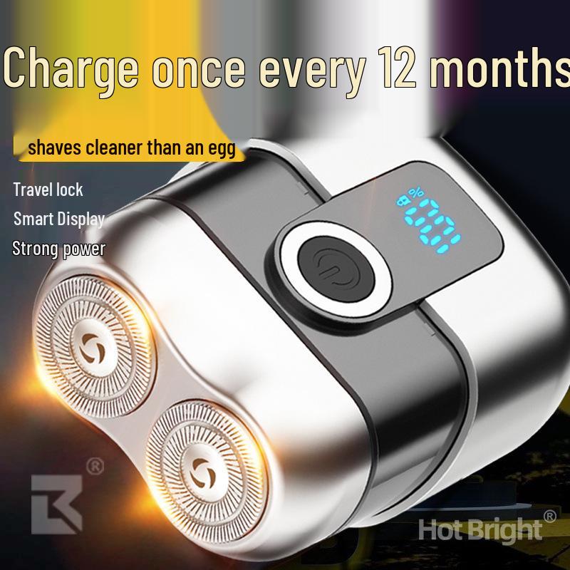Newcomer 50% Off: German Imported Silent Electric Shaver - Body Washable Razor