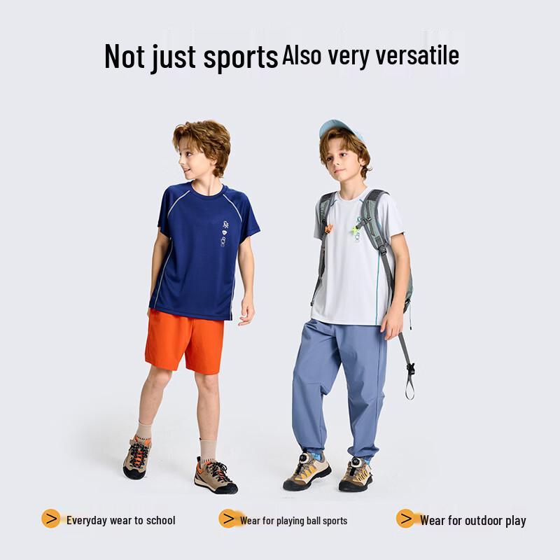 NORTHLAND Boys Quick Dry Short Sleeve T-Shirt 120