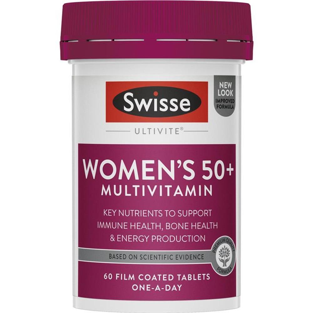 Swisse Womens Multivitamin 50+ 60 Tablets
