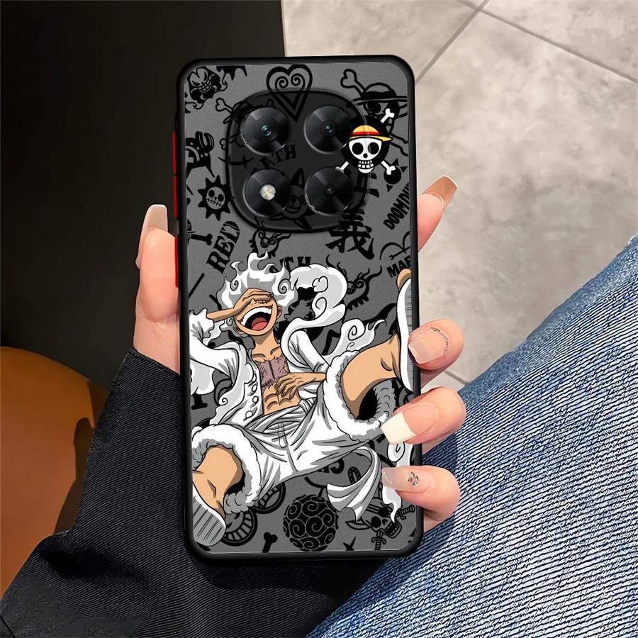 One Pieces Anime Funda Back Phone Cover Case for Xiaomi Redmi Note 14 13 Pro Plus 10 11 9S A4 14C 13C 12