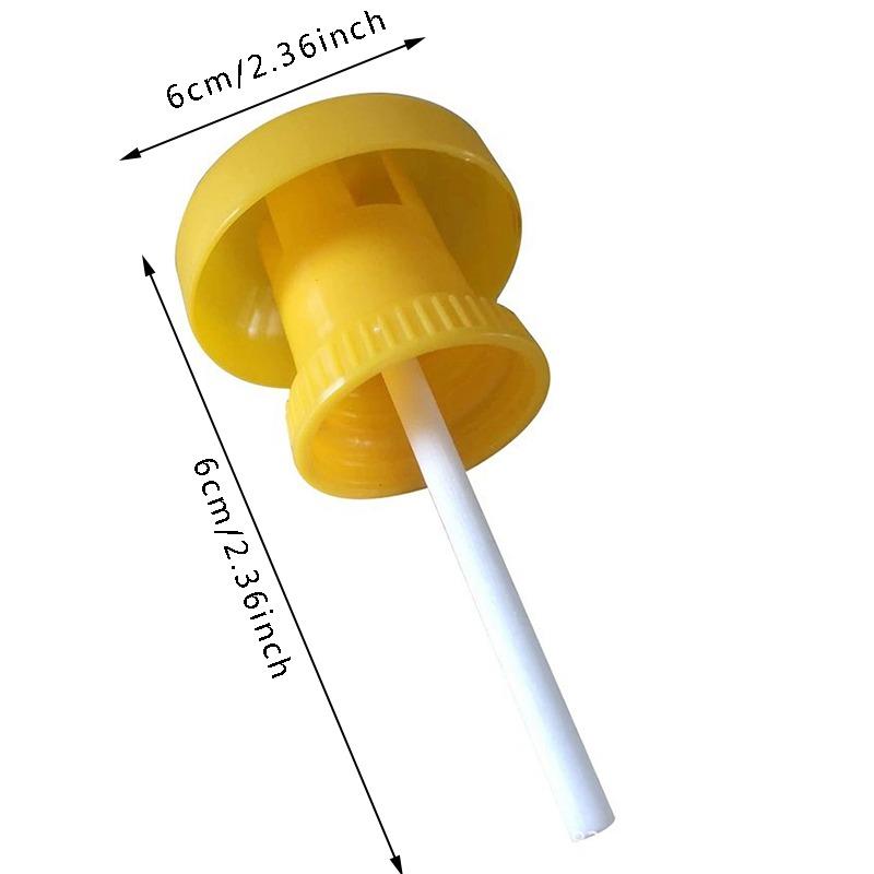 Fruit Fly Trap Killer Plastic Yellow Drosophila Trap Fly Catcher Pest Insect Control For Home Farm Orchard 6 * 6 * 2 cm