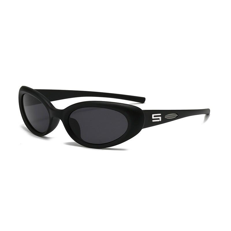 Y2k Candy Color Outdoor Sunglasses With Uv400 Protection For Fashionable Beachwear SandGrayFrame