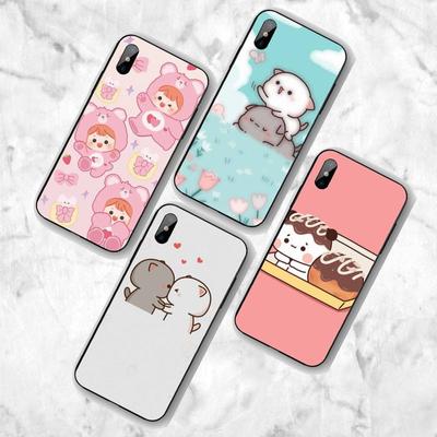 Cute Bear Cartoon Animal Phone Case For Huawei G7 G8 P7 P8 P9 P10 P20 P30 Lite Mini Pro P Smart Plus Cove Fundas