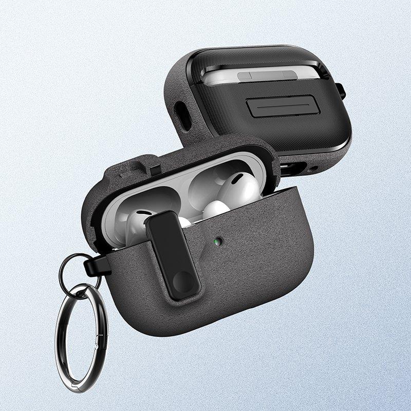 Security Lock For AirPods 4 Case with Lanyard Shockproof Cover Full Drop Protection Case with Cute Keychain For Airpods 4th Gen