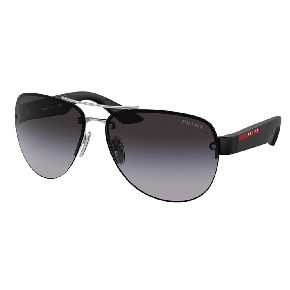 

Prada Linea Rossa Ps55ys 1bc09u Men Sunglasses Silver/64