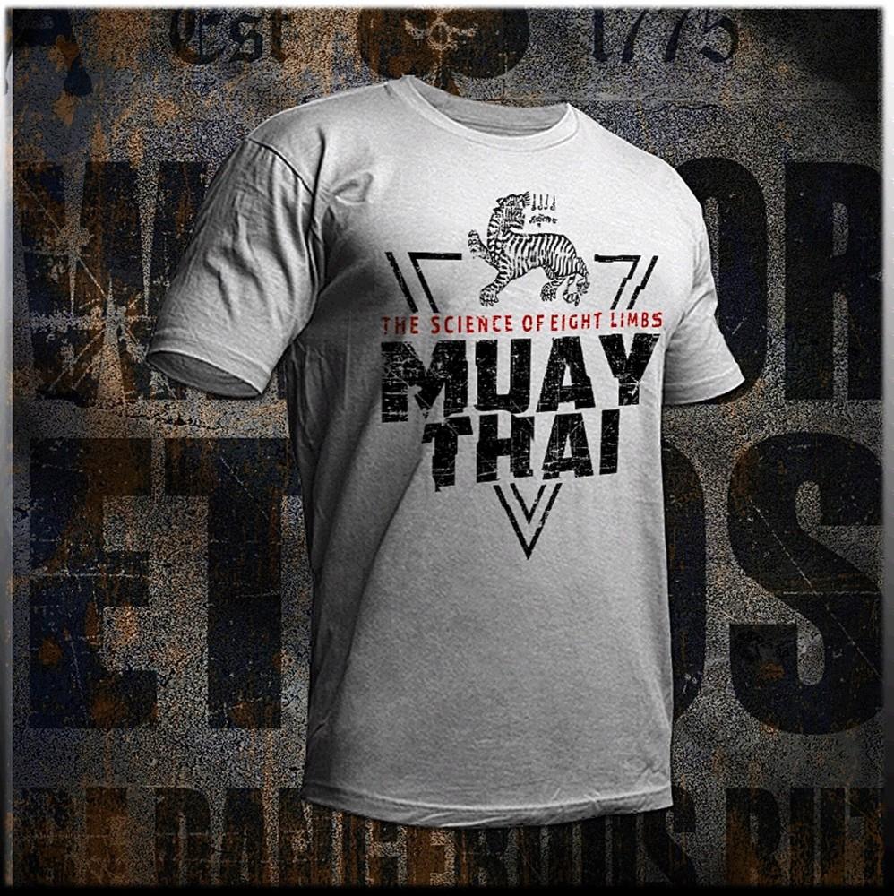 Muay Thai thai Box martial Arts kickboxer Yantra tiger roar fighter tee Unisex T-Shirt S