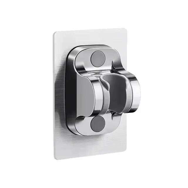 4 Modes Adjustable Showerhead with Massage Brush Filters Water Saving Shower Bathroom Accessories High Pressure Shower Head