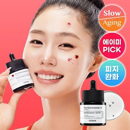 

COSRX The Niacinamide 15 Serum 20ml for Trouble Sebum Relief