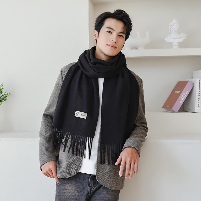 Wool and Cashmere Winter Scarves for Men, Women, and Boys - Stylish and Warm