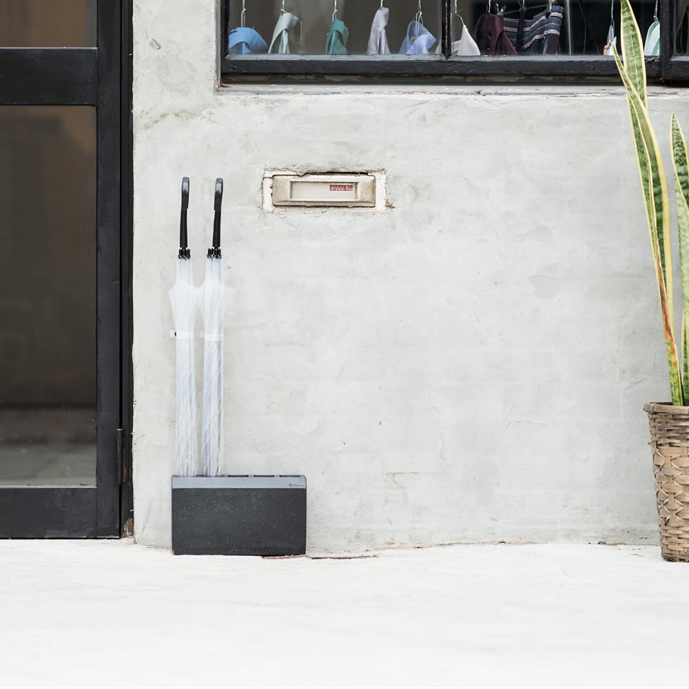 ideaco (ideaco) Sand Black Umbrella Stand, 5-Holder, Renga (Brick)