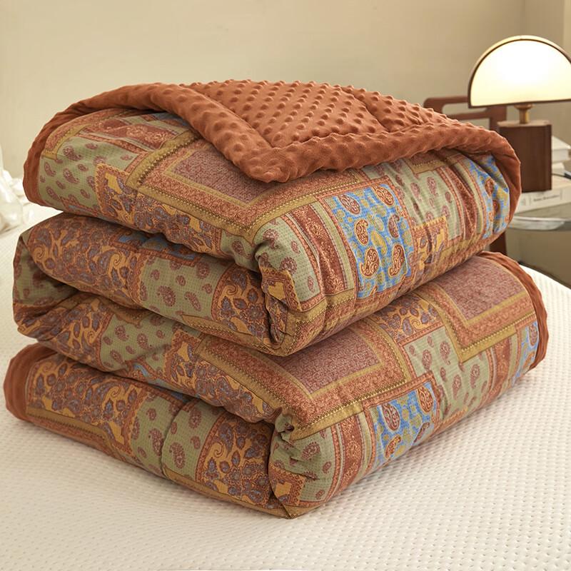 

Bean Fleece Feather Silk Quilt