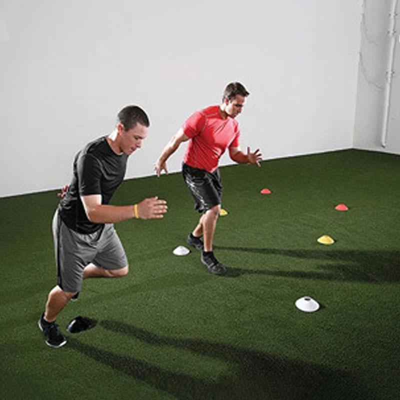 10Pcs Soccer Training Sign Dish Toy Pressure Resistant Cones Marker Discs Bucket Outdoor Basketball  Training Sports Accesso Toy