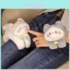 Adorable Cat Plush Toy Wristband Soft And Cuddly Kids Gift Gray Cat Design