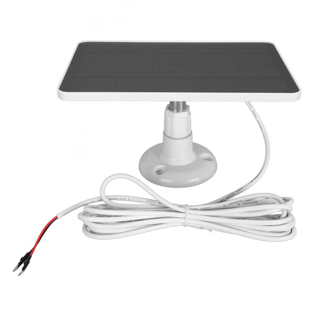 Solar Panel Camera Charger 10W Video Doorbell Solar Panel Charger for Doorbell 2K Camera for Video