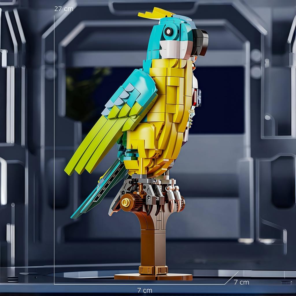 866 Teile MOC Kreatives Libellen Mechanisches Modell Bausteine Set DIY Konstruktionsspielzeug STEM Lernen für Kinder Erwachsene Set