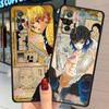 Fall für Xiaomi Redmi Hinweis 11 10 9 8 Pro 12 10C 9S 10S 11S 9A 9T 9C 10A 7 K40 8T Silikon Telefon Abdeckung Dämon Slayer Kunst Fundas