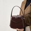 "Women's Genuine Leather Ear Hanging Commuter Crossbody & Handheld Bag - 2025 Spring/Summer Collection"