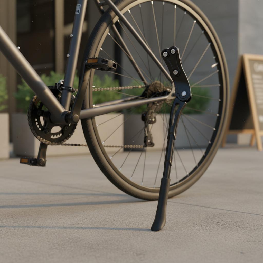Cric pentru bicicletă Suport stabil Cric din aluminiu pentru bicicletă Stand pentru bicicletă Picior antiderapant Rezistent la uzură Pentru exterior