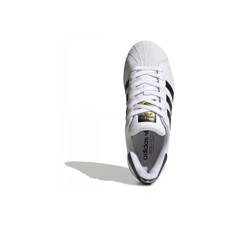 Adidas נעלי סניקרס לילדים Superstar Cloud White Core Black Gold GS FU7712