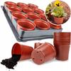 Gardenline Komplet 12 Doniczek + Tacka Eda3083