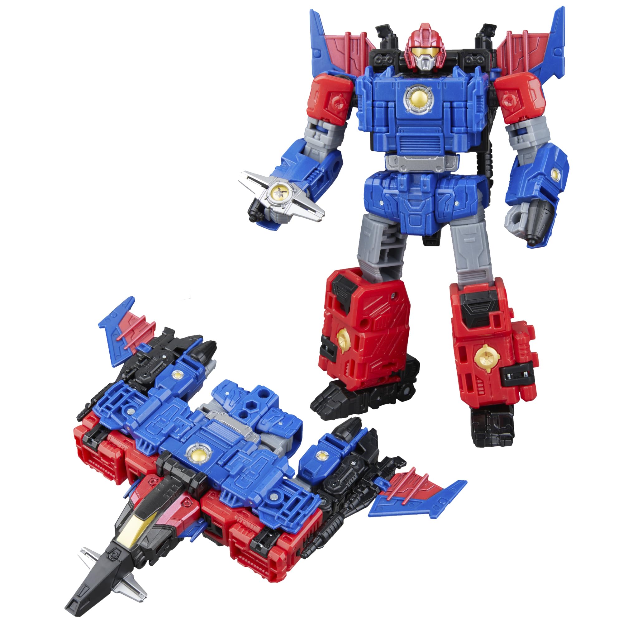 Transformers Age of the Primes The Thirteen Nexus Prime Voyager Class Transforming Action Figure Robot Toy 6-inch (Ages 8+)