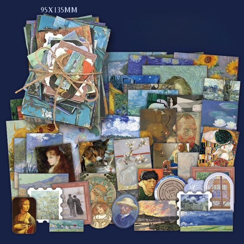 Creative Scrapbook Vintage Materials Paper Combo Kit DIY Junk Journal Collage Photo Album Retro Art