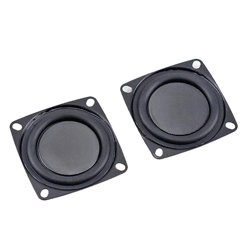 Membran Vibrationsplatte Universell Woofer Radiator 2/3/4 Zoll Schwarz Bass Passivlautsprecher Niederfrequenz Lautsprecher