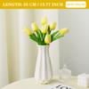 3PCS Artificial Tulip Bouquet Real Touch Long Stem Flowers for Wedding Garden Decor Home Vase Centerpiece Mother's Day Gift