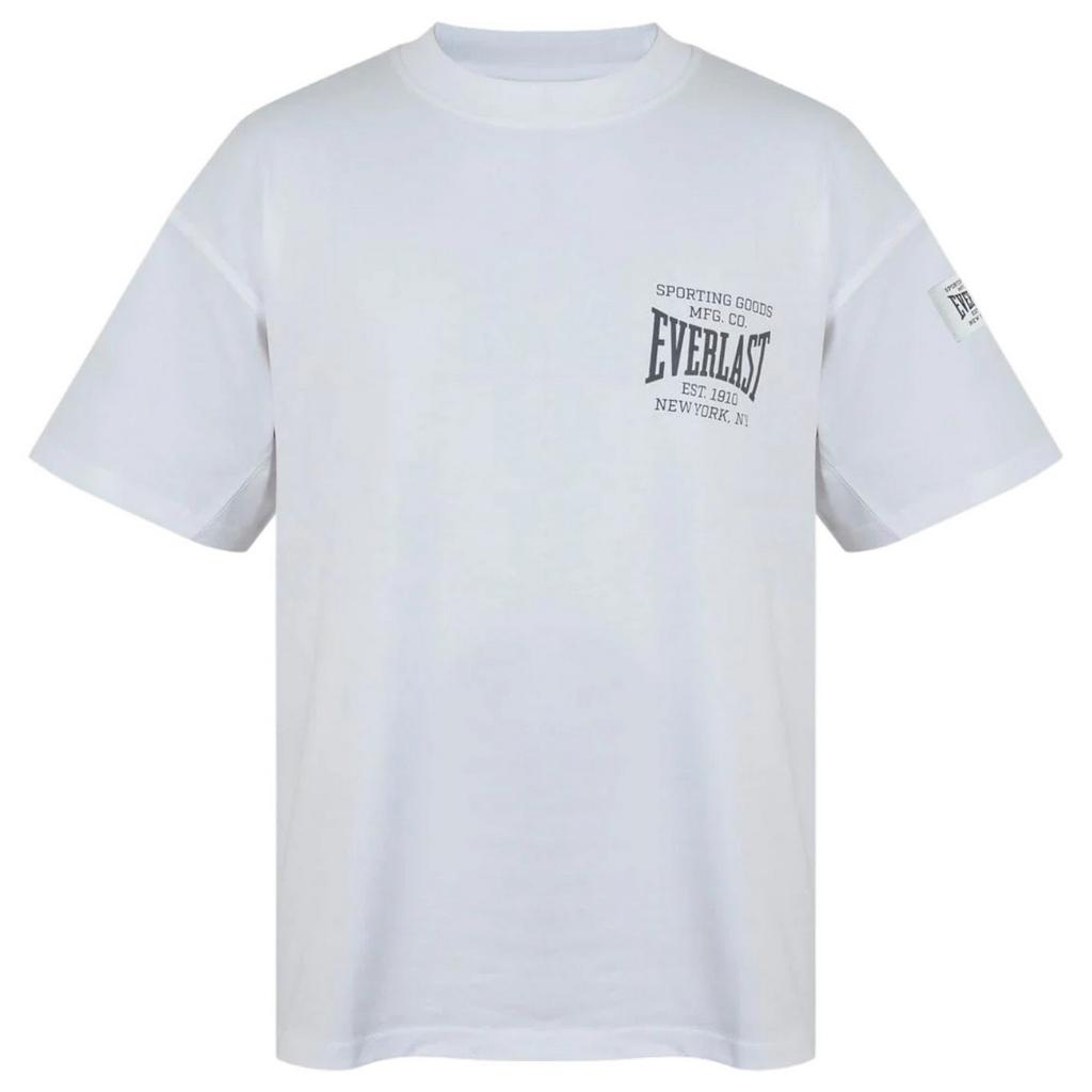 Everlast Mens NYC Logo Crew Neck Oversized T-Shirt