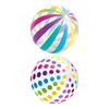 Transparent Stripe PVC Pool Toy Outdoor Beach Inflatable Toys Inflatable Beach Balls  Water Toy