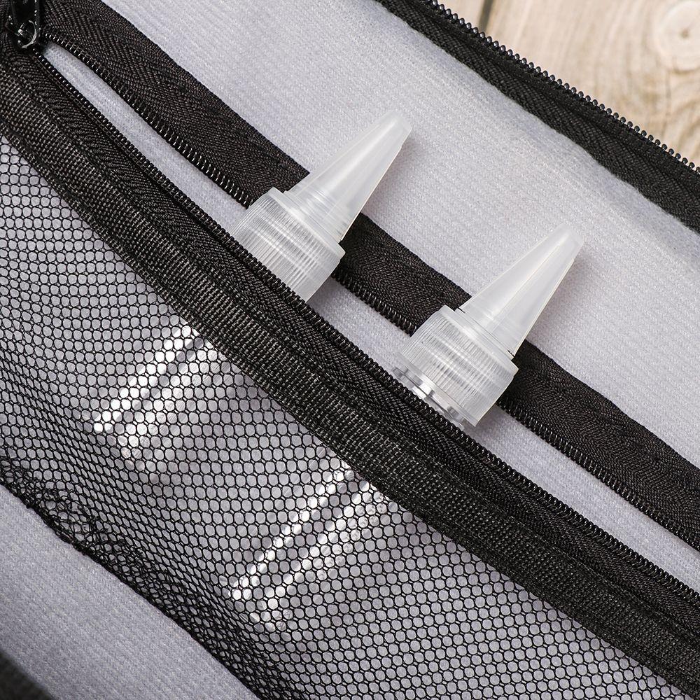 5pcs 10-250ml Empty Dropper Bottle with Childproof Cap Plastic Nozzle Dropper Caps Liquid Eye Ink Refillable Squeeze Bottle