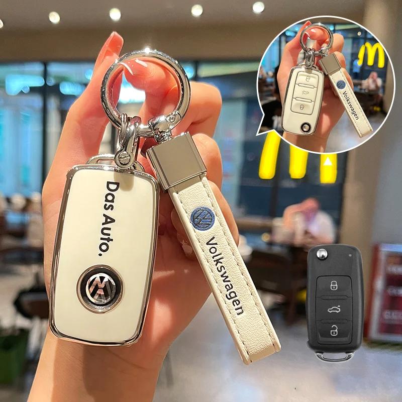2025 Hot TPU Car Smart Key Case Cover Shell For Volkswagen VW POLO Tiguan Passat B5 B6 B7 Golf EOS Scirocco Jetta MK6 Octavia Ac