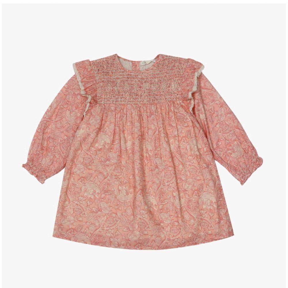 Louis Misha Saralou Floral Dress Gri W25 S0064