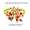 50/100pcs Dog Bow Tie Summer Strawberry Style Dog Bowties Necktie Collar Pet Supplies Pet Grooming Accessories for Small Dog Cat