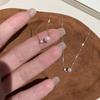 New Exquisite, Simple, Versatile, Light Luxury Necklace for Women, Simple Pendant, Versatile Collarbone Chain