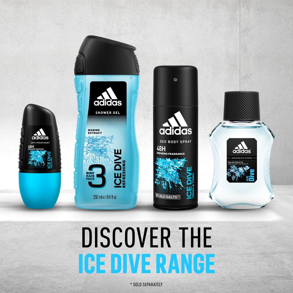 Adidas Ice Dive Eau De Toilette For Men