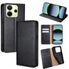 For Xiaomi Redmi Note 14 4G (163.25mm) Case Wallet PU Leather Magnetic Auto-Absorbed Phone Cover
