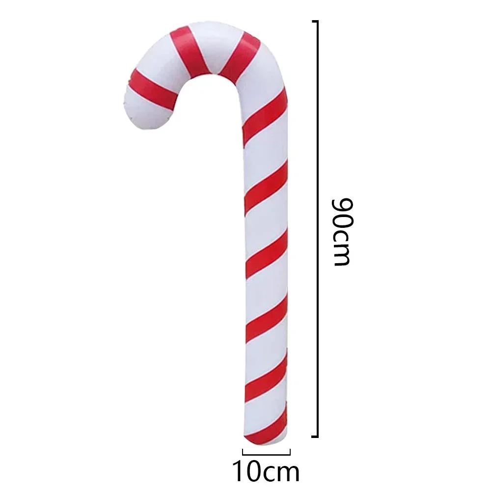 Xmas Inflatable Christmas Candy Cane Stick 2025 Christmas Decoration Xmas Decorations For Home 2025 Xmas Navidad Natal