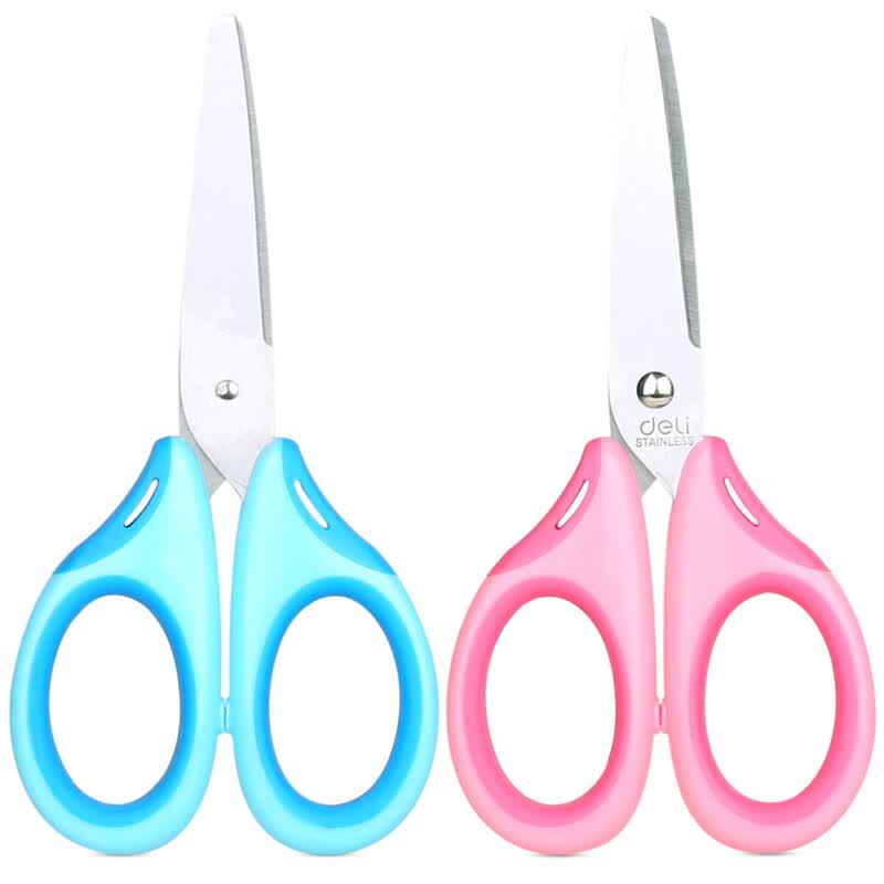 Deli 6068 Student Craft Scissors (Round Tip)