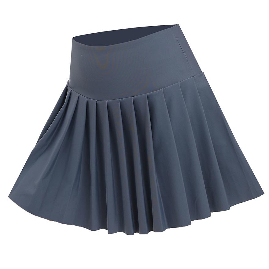 Quick-Drying Pleated Sports Skirt for Outdoor Activities: Sunscreen Protection for Badminton, Tennis, Golf, Running, and Yoga.