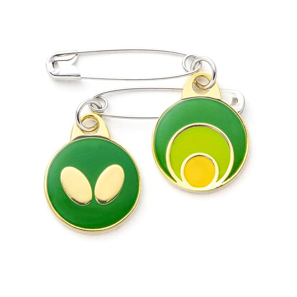 Butterfly Anzenpin Circle Table Tennis Goods and Others (77100-136) Green