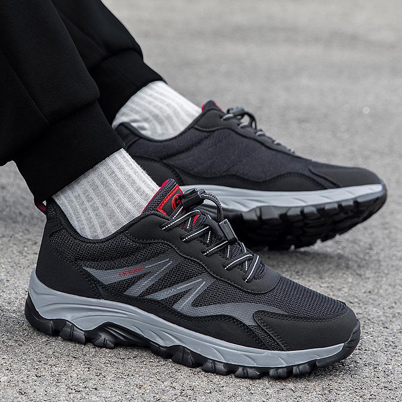 Autumn New Father Sports Casual Shoes Non-slip Soft-soled Medium Walking Shoes