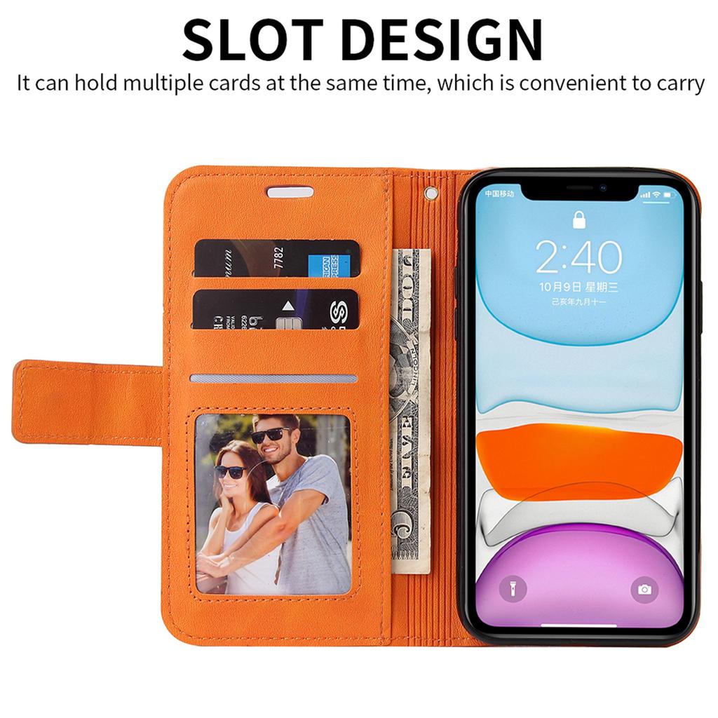Luxusní kožené flipové pouzdro na telefon Samsung Galaxy S8 S9 Plus S10e S20 S21 Fe S22 Note 8 9 10 Lite 20 Ultra Wallet Bracket Cover