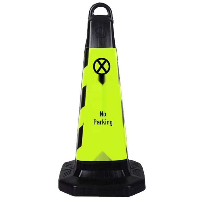 

GOWKE Reflective Plastic Traffic Cone with No Parking Sign
