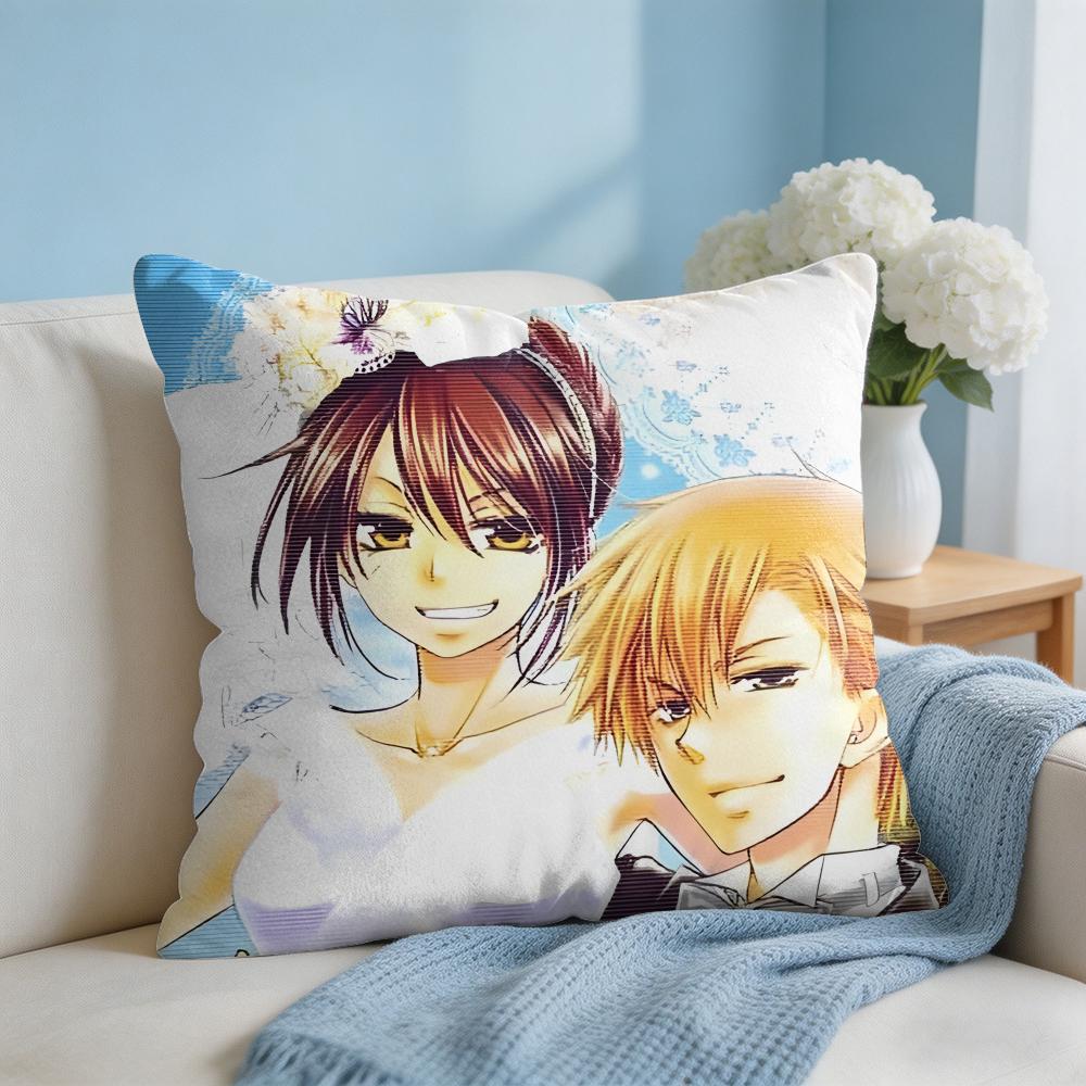 Japanese Anime MMaid Sama Cushion Cover Square Pillow Bedroom Sofa Leisure Comfort Living Room Home Decoration X