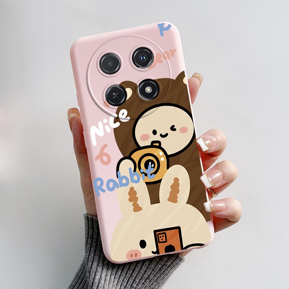 For Huawei nova 12i Case Huawei nova 12i Phone Case Huawei nova 12I CTR-L81 6.7'' Cute Panda Shockproof Bumper Cover Soft Fundas